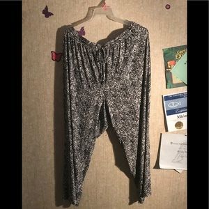 Petite Plus drawstring Palazzo Pants